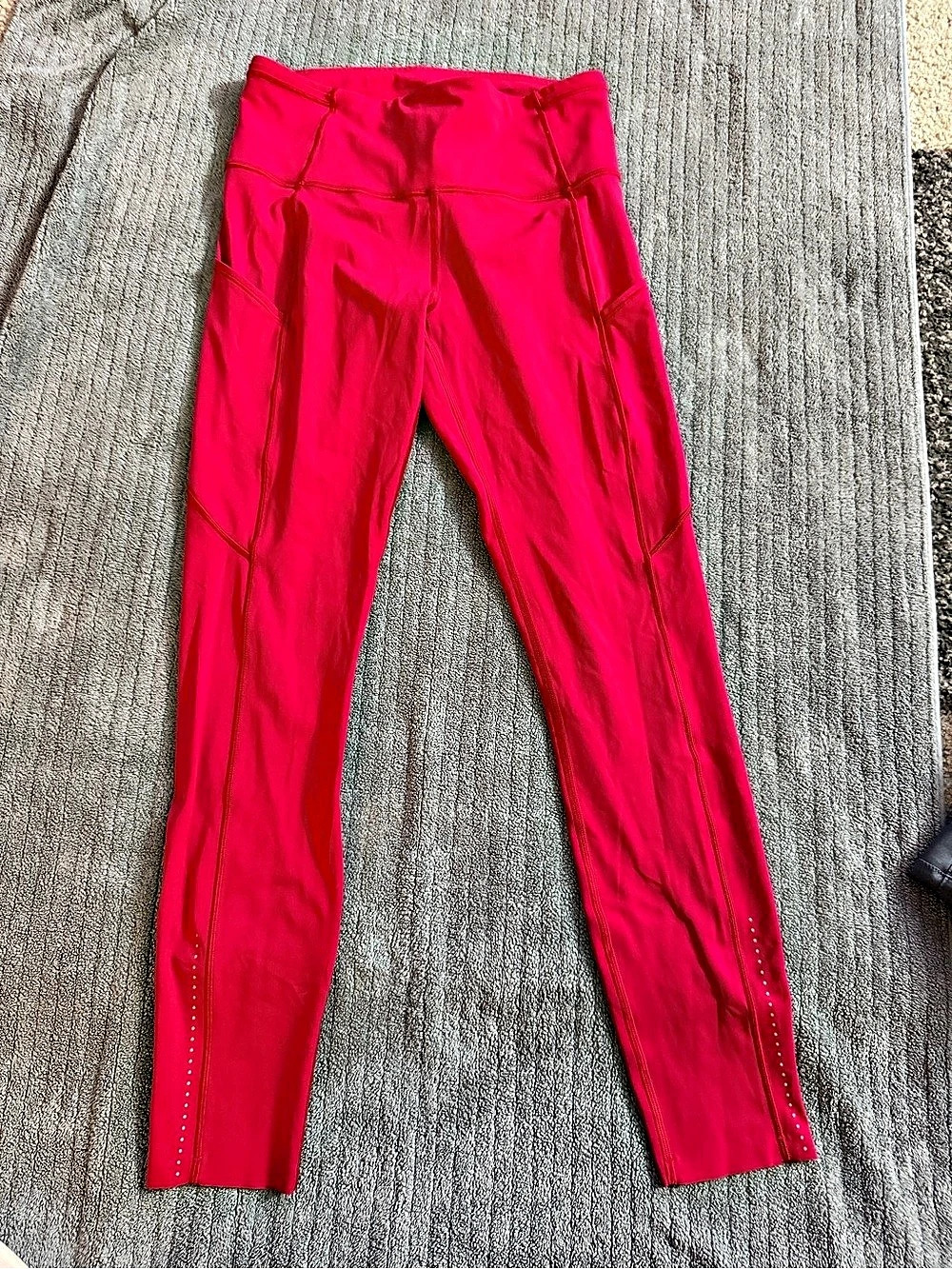 lululemon Fast and Free High-Rise Tight 25" Pink Leggings